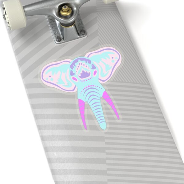 Kiss-Cut Stickers- Elephant Face Pastel - Image 20