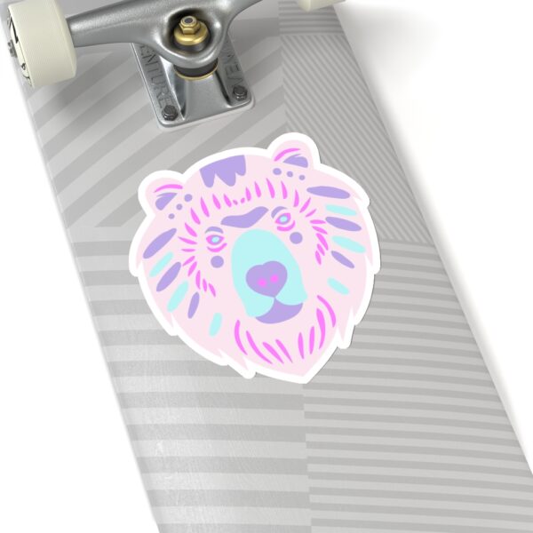 Kiss-Cut Stickers- Bear Face Pastel - Image 23