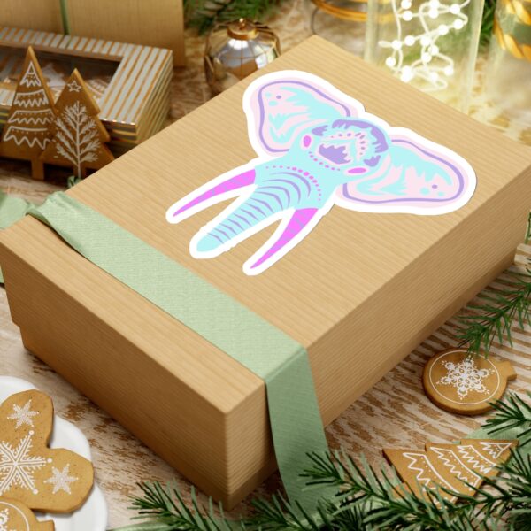 Kiss-Cut Stickers- Elephant Face Pastel - Image 24