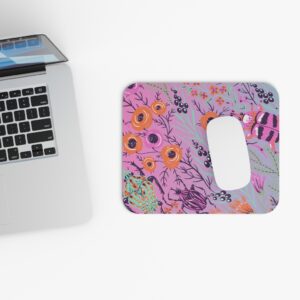 Mouse Pad - Weevil Insect Pattern Blue/Purple