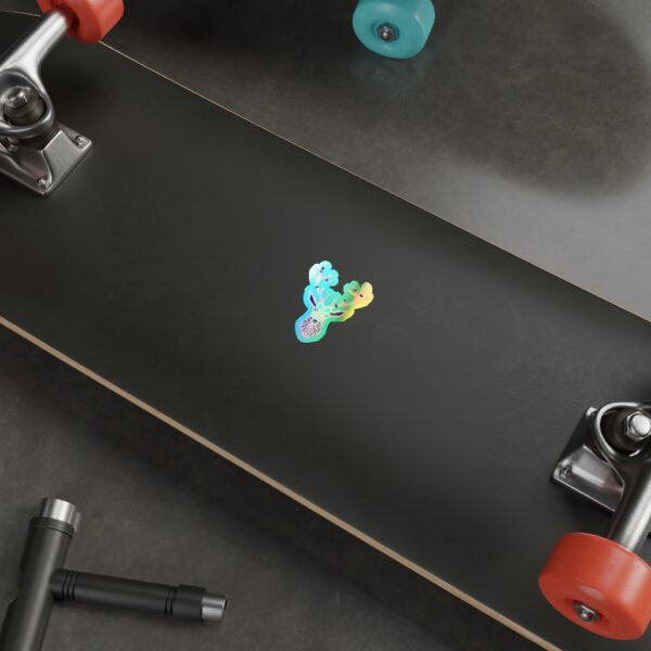 Holographic Die-cut Stickers Deer Face - Image 5