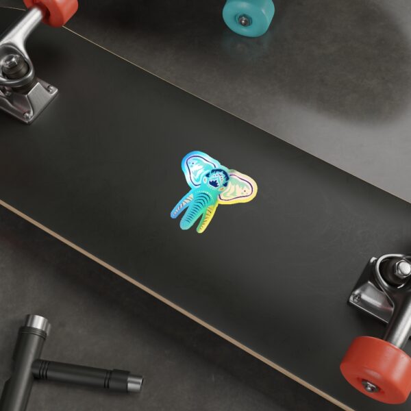 Holographic Die-cut Sticker Elephant Face - Image 10
