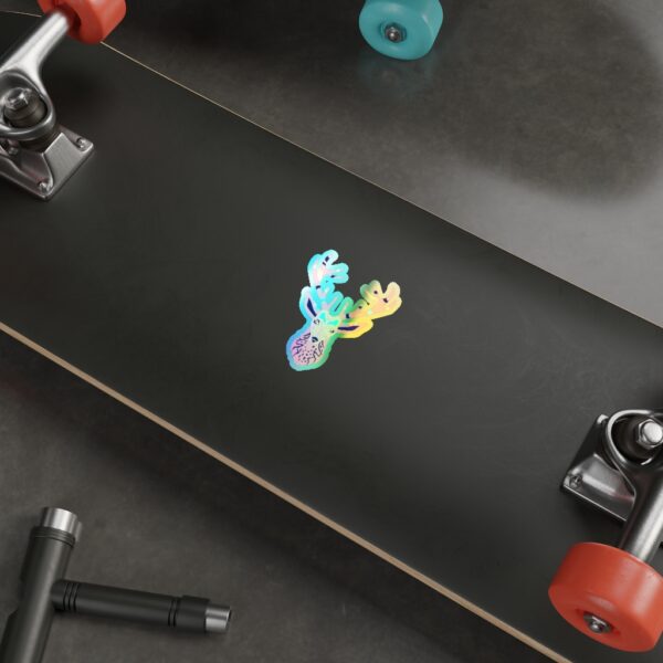 Holographic Die-cut Stickers Deer Face - Image 9