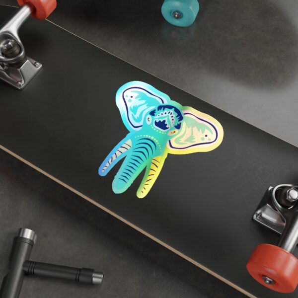 Holographic Die-cut Sticker Elephant Face - Image 17