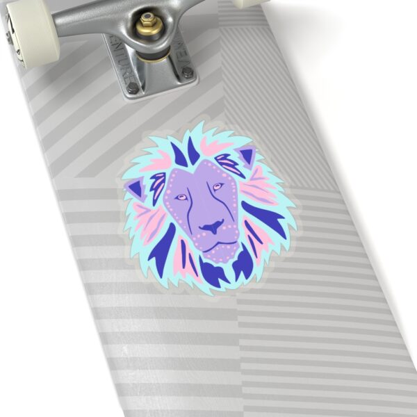Kiss-Cut Stickers - Lion Face Pastel - Image 20
