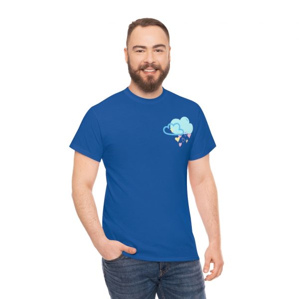 Raining Hearts Mist (unisex tee/heavy cotton) - Image 14