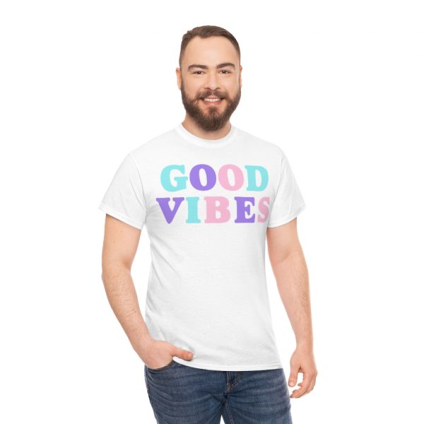 Good Vibes Day (unisex tee/heavy cotton) - Image 9