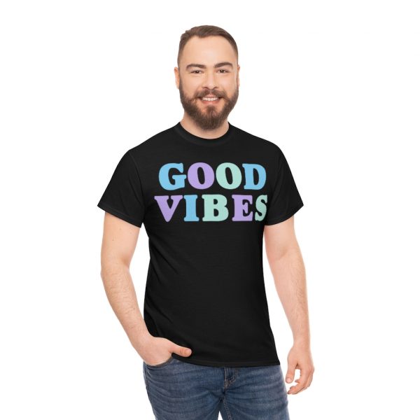Good Vibes Night (unisex tee/heavy cotton) - Image 4