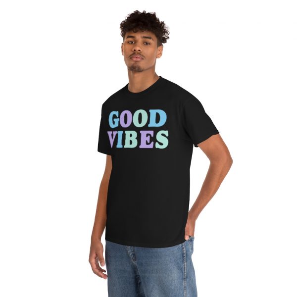 Good Vibes Night (unisex tee/heavy cotton) - Image 5