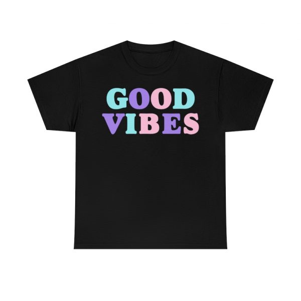 Good Vibes Day (unisex tee/heavy cotton) - Image 2