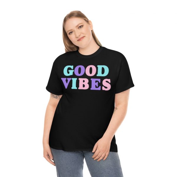 Good Vibes Day (unisex tee/heavy cotton) - Image 3