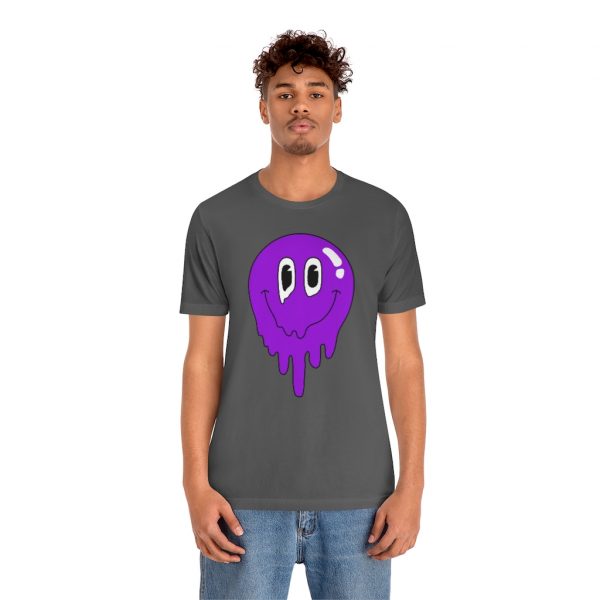 Melting Smile Purple (unisex tee/lightweight) - Image 13