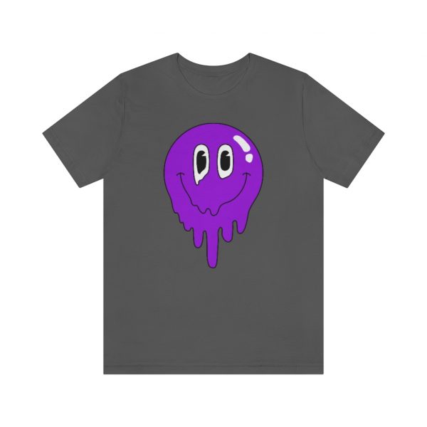 Melting Smile Purple (unisex tee/lightweight) - Image 14