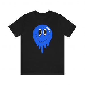 Melting Smile Blue (unisex tee/lightweight)