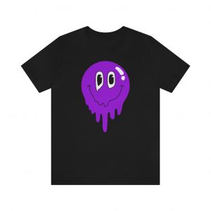 Melting Smile Purple (unisex tee/lightweight)
