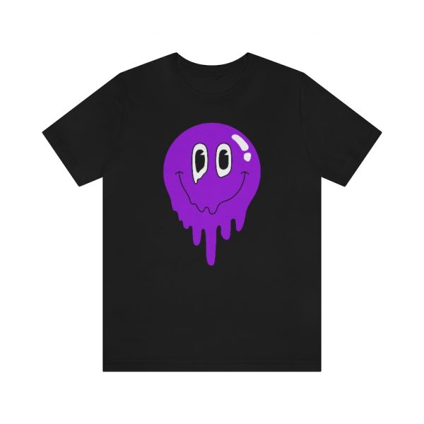 Melting Smile Purple (unisex tee/lightweight)