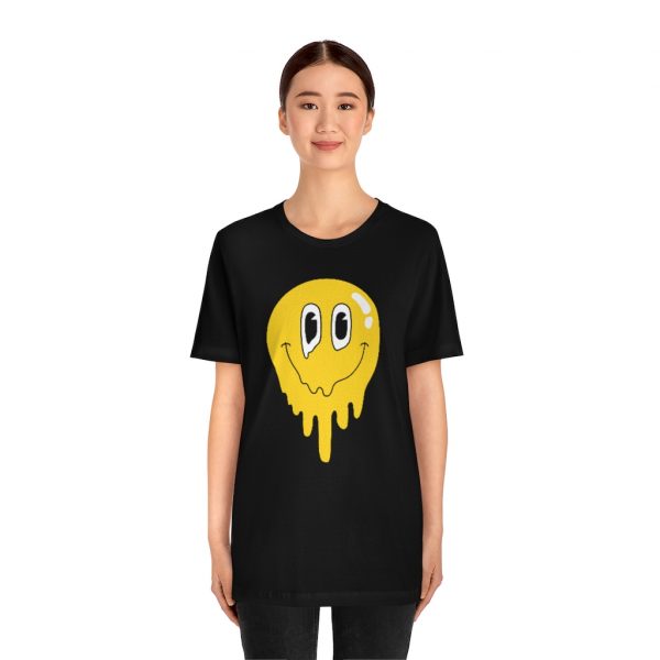 Melting Smile Yellow (unisex tee/lightweight) - Image 2
