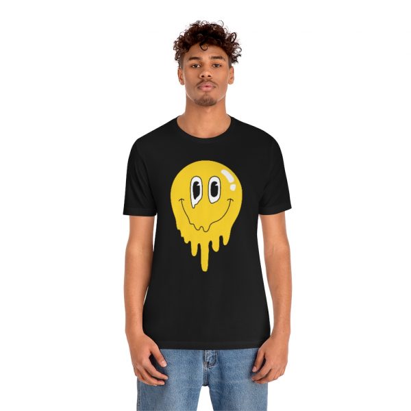 Melting Smile Yellow (unisex tee/lightweight) - Image 3