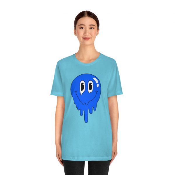 Melting Smile Blue (unisex tee/lightweight) - Image 11
