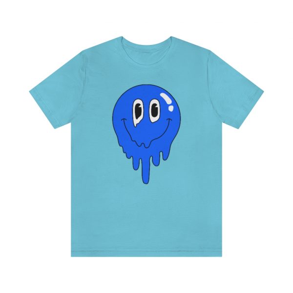 Melting Smile Blue (unisex tee/lightweight) - Image 10