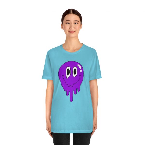 Melting Smile Purple (unisex tee/lightweight) - Image 11