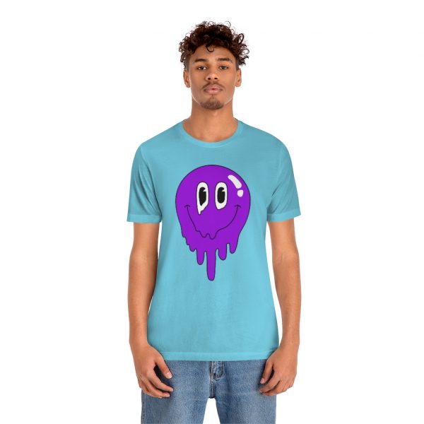 Melting Smile Purple (unisex tee/lightweight) - Image 12