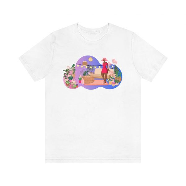 Happy Place I (unisex tee) - Image 4