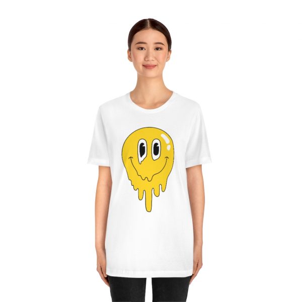 Melting Smile Yellow (unisex tee/lightweight) - Image 5
