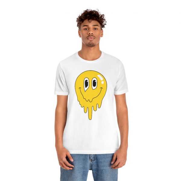Melting Smile Yellow (unisex tee/lightweight) - Image 6