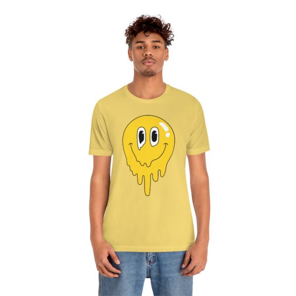 Melting Smile Yellow (unisex tee/lightweight) - Image 12