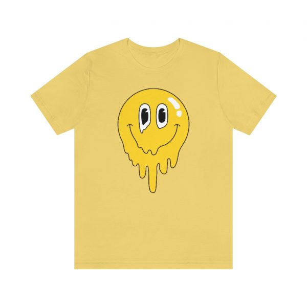 Melting Smile Yellow (unisex tee/lightweight) - Image 10