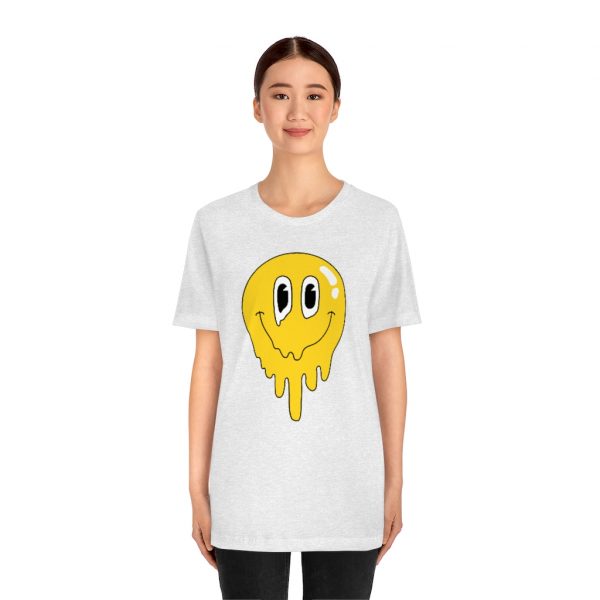 Melting Smile Yellow (unisex tee/lightweight) - Image 8