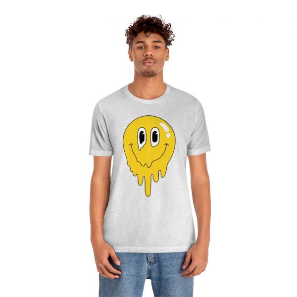 Melting Smile Yellow (unisex tee/lightweight) - Image 9