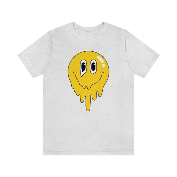 Melting Smile Yellow (unisex tee/lightweight) - Image 7
