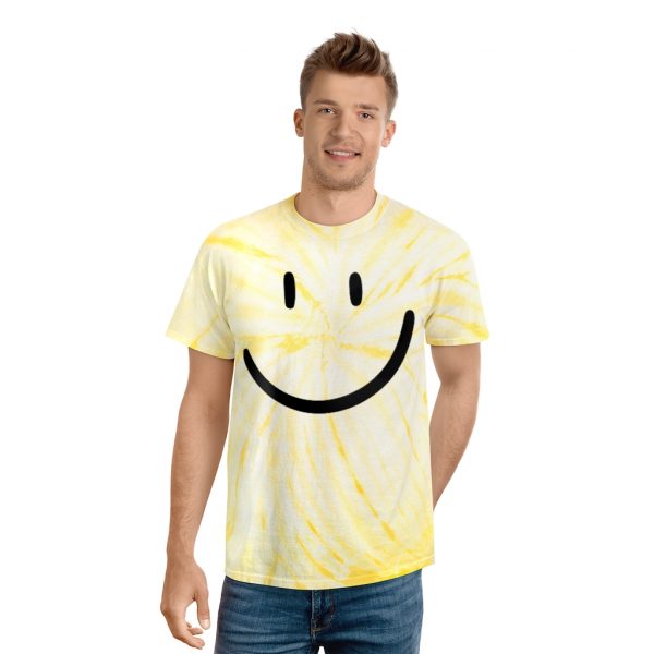 Keep Smilin' - Cyclone Tie-Dye (unisex tee) - Image 2