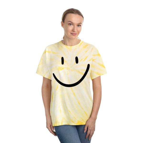 Keep Smilin' - Cyclone Tie-Dye (unisex tee) - Image 3