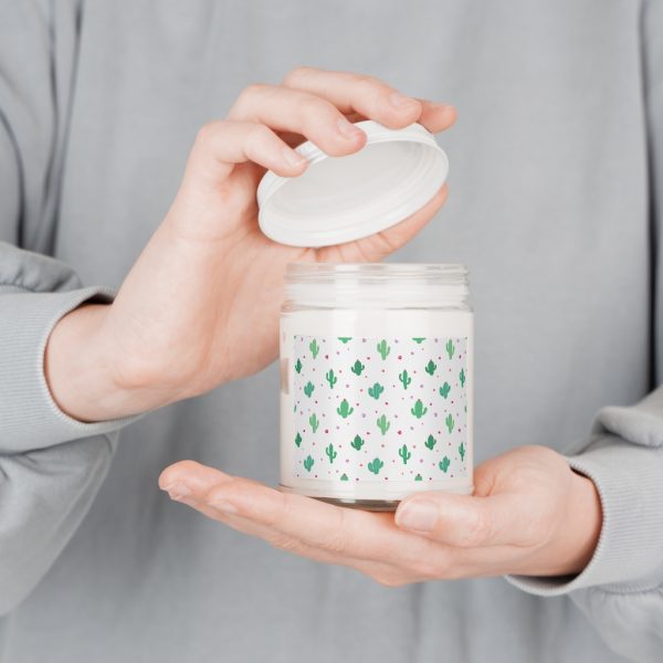 Cacti Candle 9oz (white) - Image 5