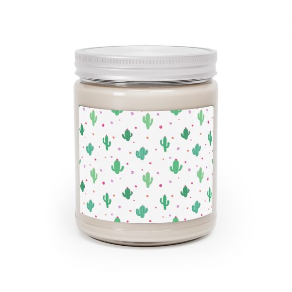 Cacti Candle 9oz (white) - Image 6