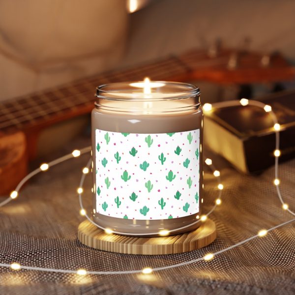 Cacti Candle 9oz (white) - Image 8