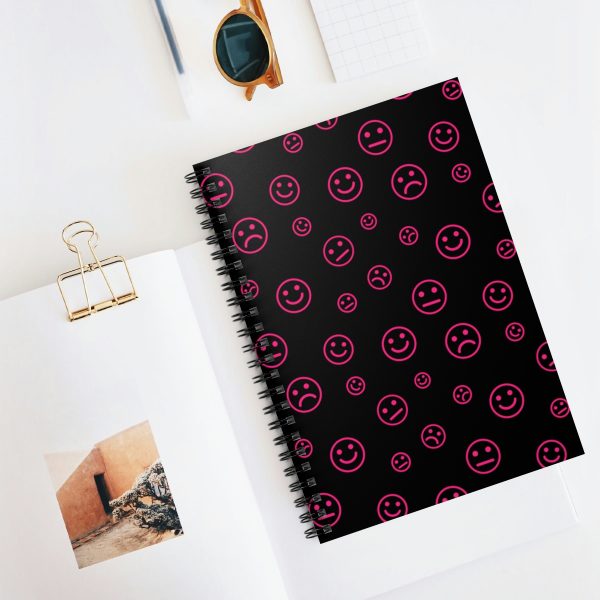 Emotions Pink (spiral, lined notebook) - Image 5