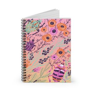 Weevil Wanderer Sunrise (spiral, lined notebook)