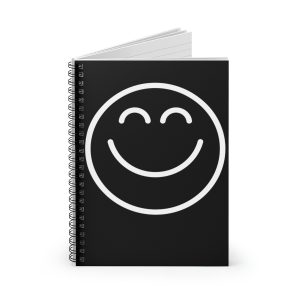 Big Face Smile (spiral, lined notebook)