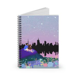 Stargazer - Constellation (spiral, lined notebook)