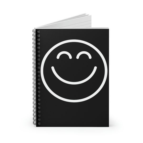 Big Face Smile (spiral, lined notebook)
