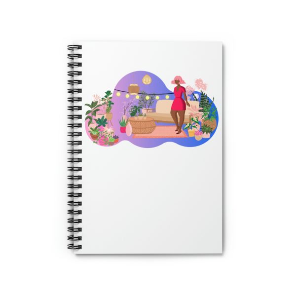 Spiral Notebook - Ruled Line - Happy Place I - Image 2