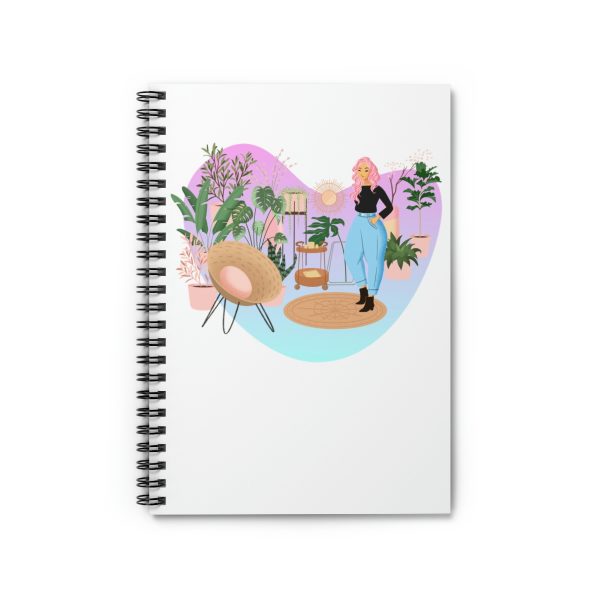 Spiral Notebook - Ruled Line - Happy Place II - Image 2