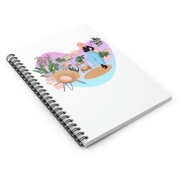 Spiral Notebook - Ruled Line - Happy Place II - Image 3