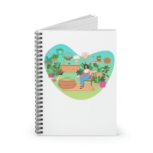 Spiral Notebook - Ruled Line - Happy Place III