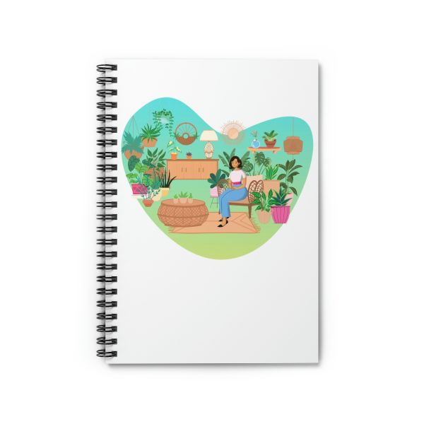 Spiral Notebook - Ruled Line - Happy Place III - Image 2