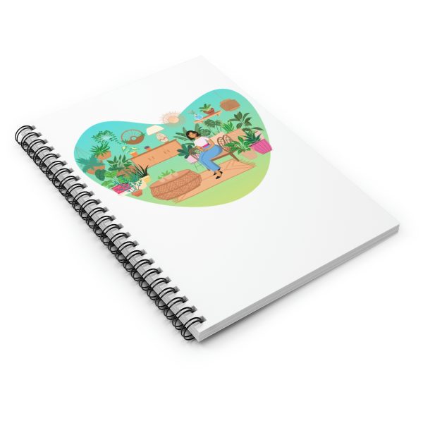 Spiral Notebook - Ruled Line - Happy Place III - Image 3